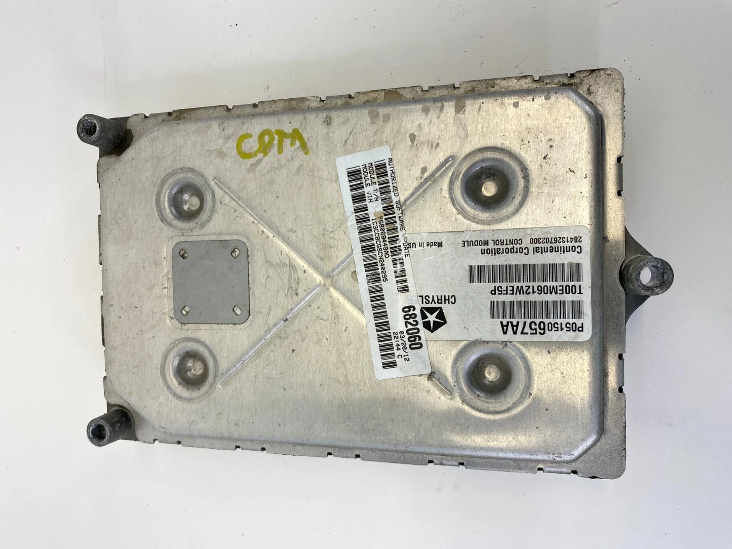 2012 CHRYSLER 200 3.6L ENGINE COMPUTER CONTROL ECU ECM MODULE OEM P05150657AA