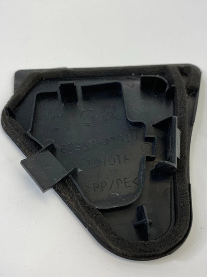 10-15 TOYOTA PRIUS FRONT RIGHT DOOR INNER MIRROR CORNER LOCK STRIKER COVER OEM