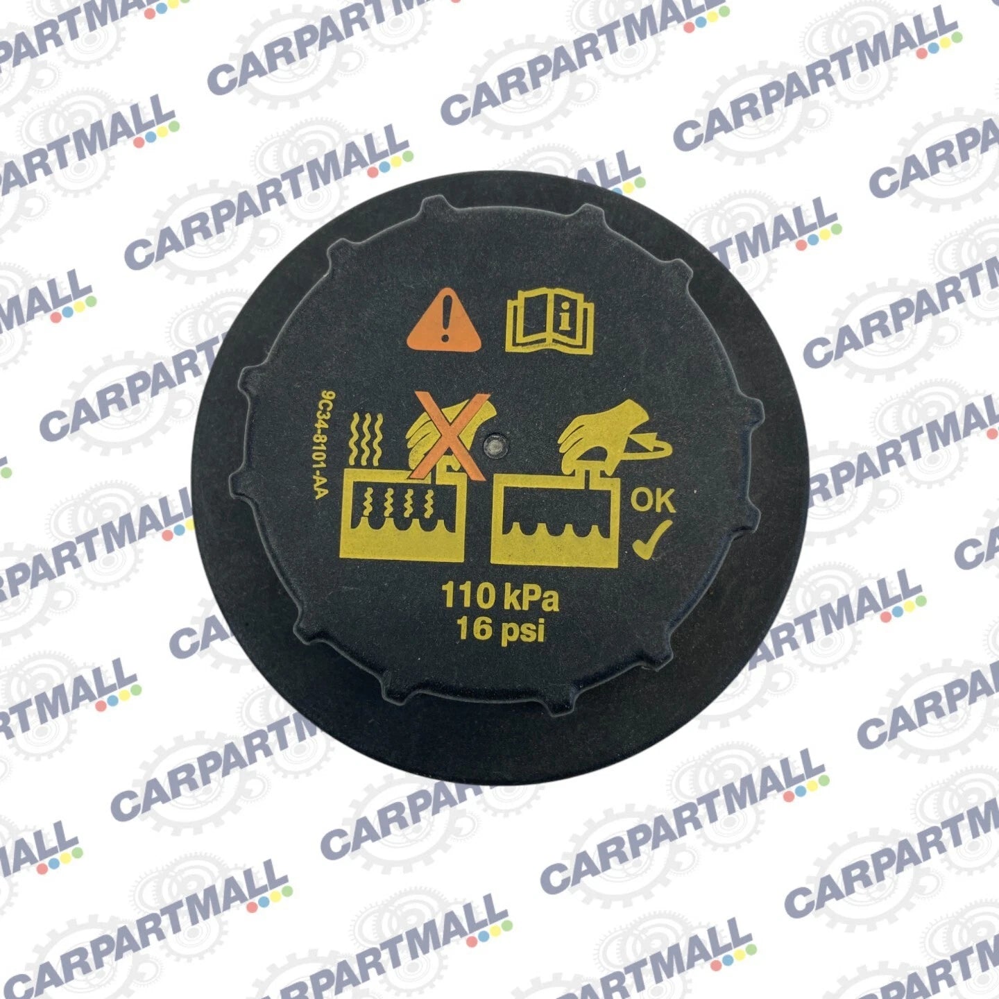 1999-2016 FORD F-250 SUPER DUTY RADIATOR COOLANT RESERVOIR TANK CAP LID OEM