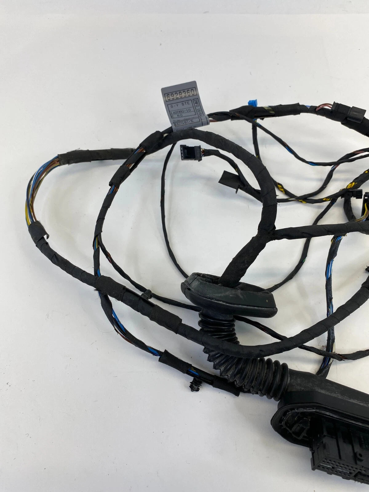 2006 2007 BMW 530I REAR LEFT SIDE DOOR WIRING WIRE HARNESS CABLE 6928360 OEM