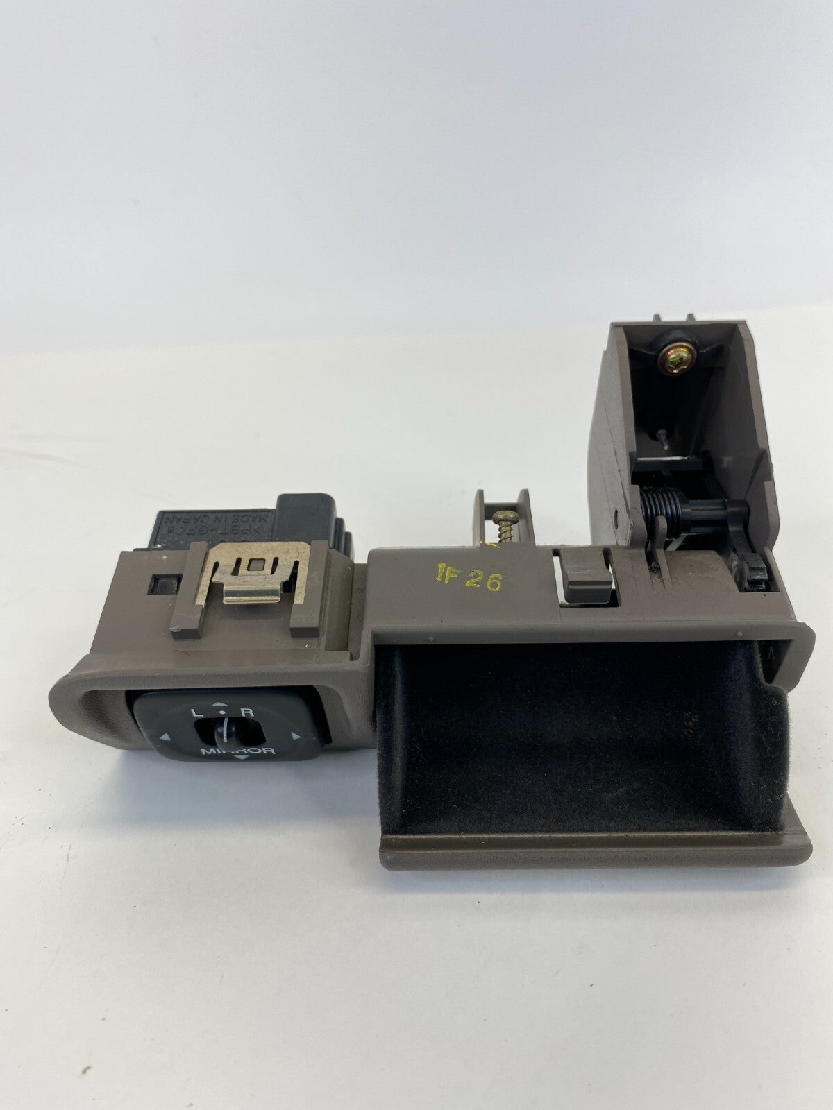 1998-2005 Lexus GS300 Dash Coin Tray Bin Cover Bezel & Mirror Switch w/ Bezel