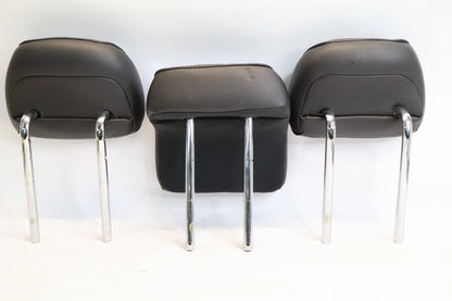 2013-2015 FORD FUSION REAR 2ND ROW HEAD REST HEADREST BLACK SET OF 3 OEM FACTORY