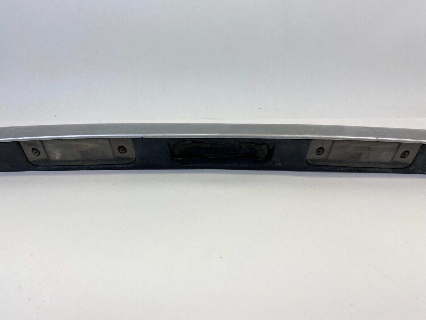 2003-2007 Saab 9-3 93 Sedan Trunk Lid Handle Plate Molding Panel License Lamp