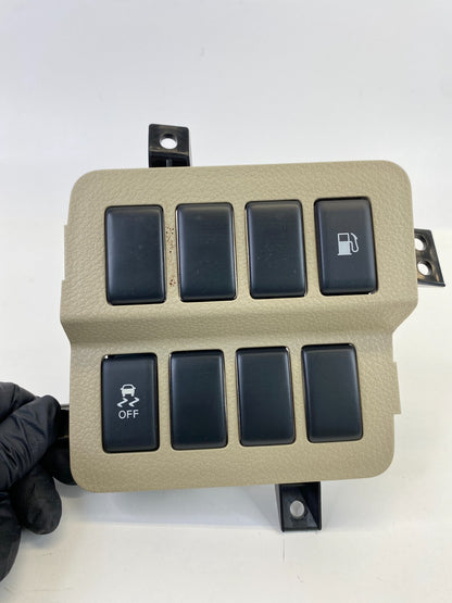 2009-2014 Nissan Murano Traction & Fuel Door Control Switch w/ Bezel P10020-A350