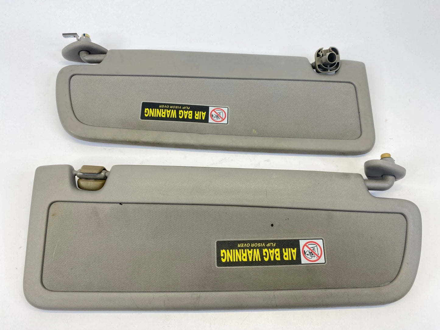 2006-2011 HONDA CIVIC COUPE SUN VISOR SET LEFT RIGHT SUNVISOR WITH MIRROR OEM