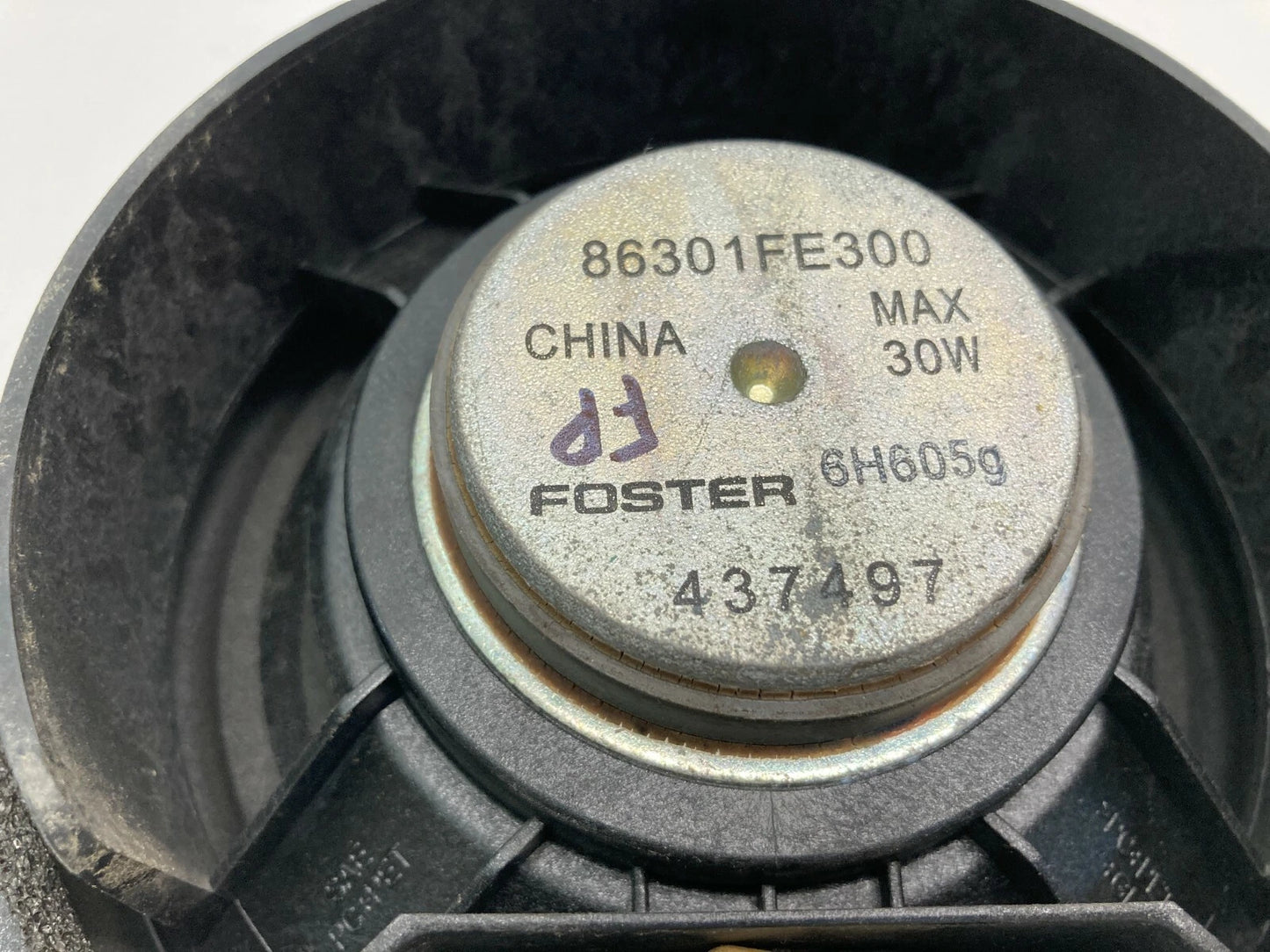 2007 07 SUBARU IMPREZA FRONT RIGHT SIDE DOOR AUDIO SPEAKER SOUND 86301FE300 OEM