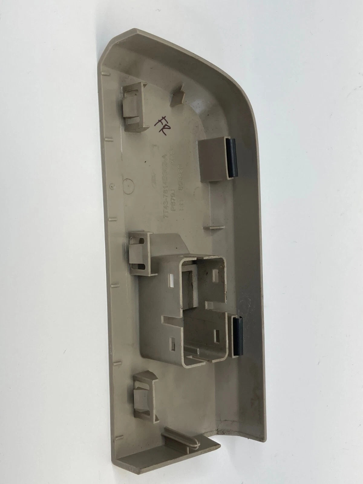 2007-2010 FORD EDGE FRONT RIGHT PASSENGER WINDOW SWITCH COVER TRIM BEZEL OEM