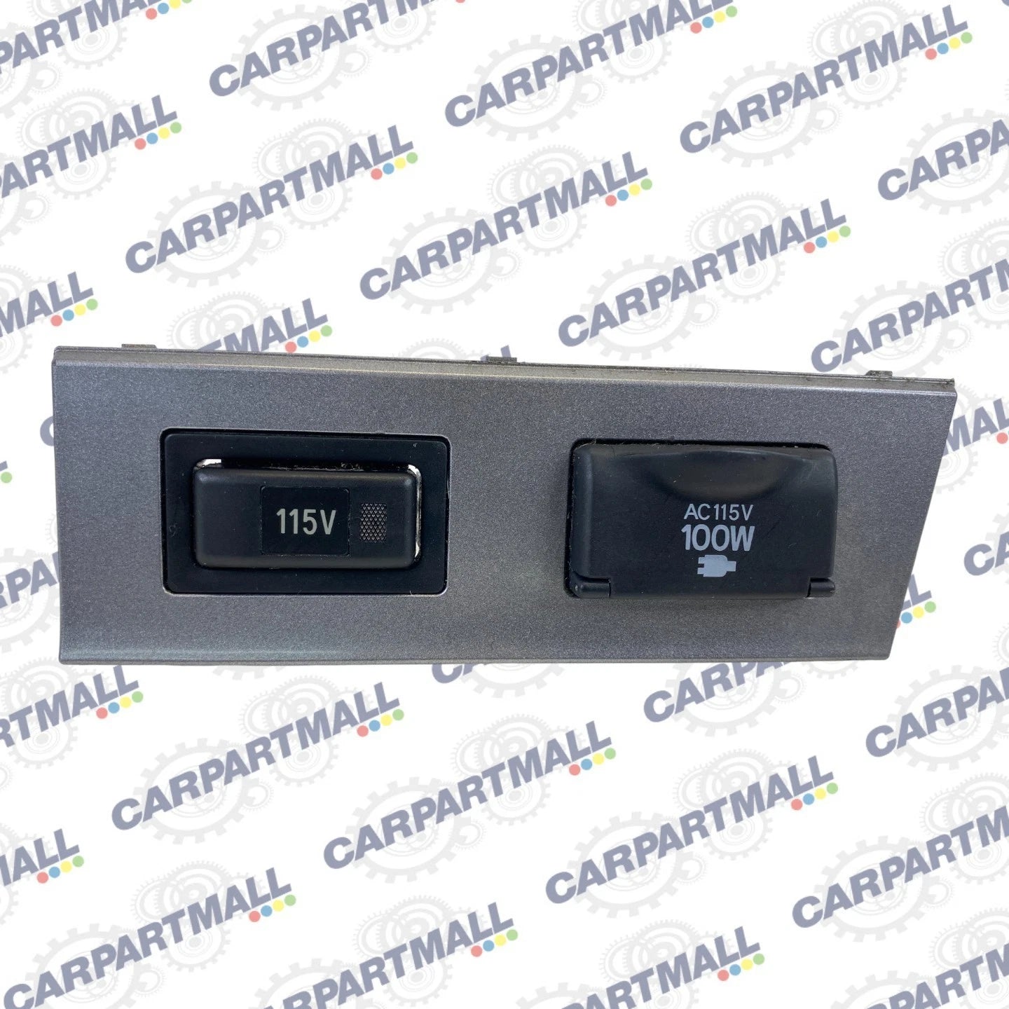 03 04 05 06 07 08 Pontiac Vibe Power Outlet 115V / 100W Plug Silver Trim OEM