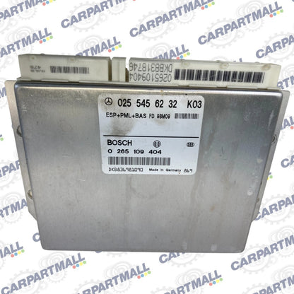 1998-2002 MERCEDES-BENZ E430 ABS ANTI LOCK BRAKE CONTROL MODULE 025-545-62-32