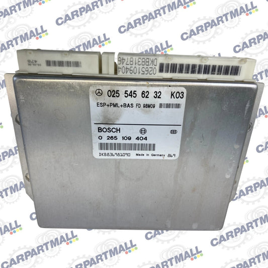 1998-2002 MERCEDES-BENZ E430 ABS ANTI LOCK BRAKE CONTROL MODULE 025-545-62-32