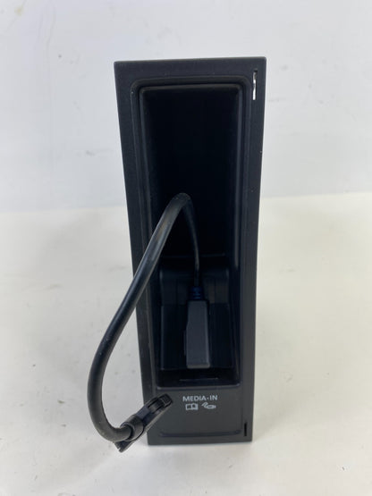 2011 Volkswagen CC Rear Multimedia Interface Socket Module Tray 5N0035342C OEM