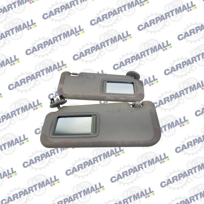 2008-2014 SCION XD SUNVISOR LEFT & RIGHT SUN VISOR SHADE SET PAIR W/MIRROR OEM