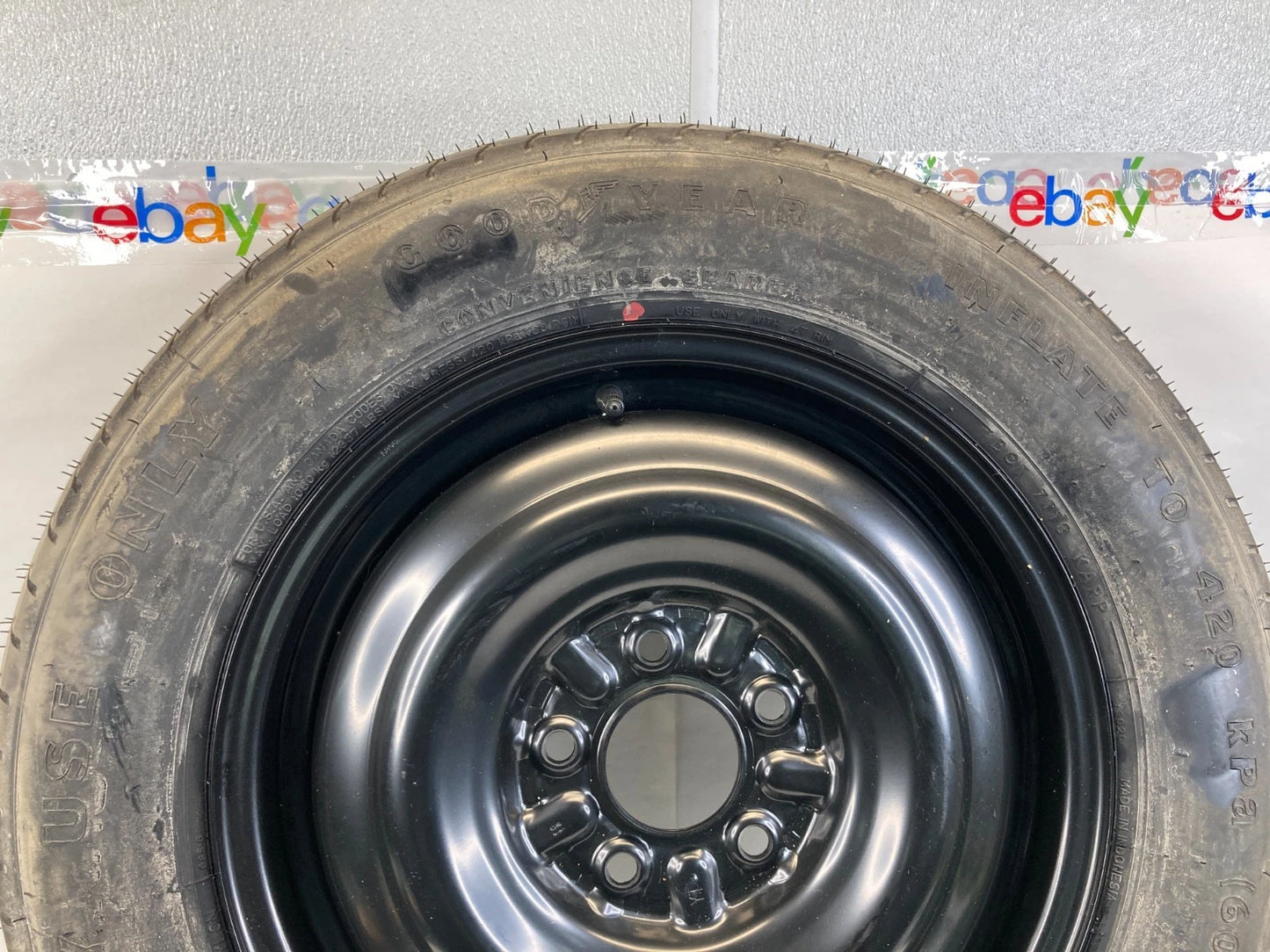 2011-2022 MITSUBISHI OUTLANDER EMERGENCY SPARE TIRE COMPACT DONUT T155/90D16