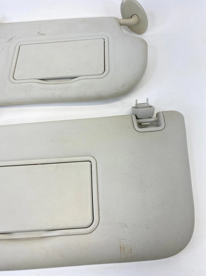 2013-2019 FORD ESCAPE FRONT LEFT & RIGHT SUNVISOR SUN VISOR PAIR W/ MIRROR OEM