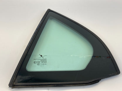 2003-2011 Saab 9-3 93 Sedan Rear Left Side Door Window Glass Vent Quarter Panel