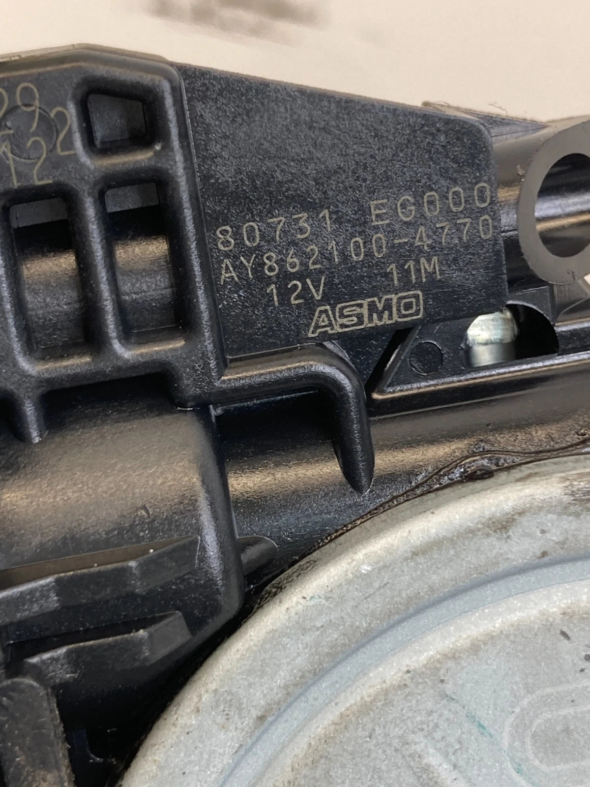 08-13 Nissan Altima Front Right Passenger Side Door Window Motor w/ Regulator