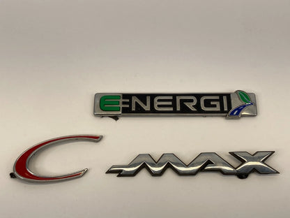 2013-2017 FORD C-MAX ENERGI REAR TRUNK LID CHROME EMBLEM LOGO BADGE OEM