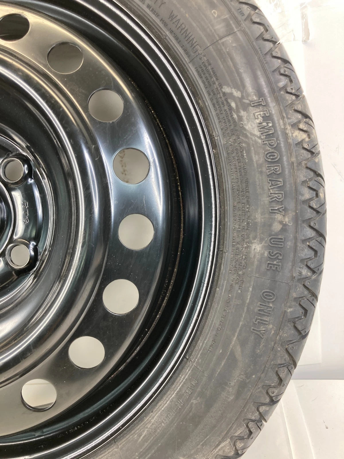 11-14 BUICK REGAL EMERGENCY SPARE TIRE WHEEL RIM COMPACT DONUT T125/80R16 97M