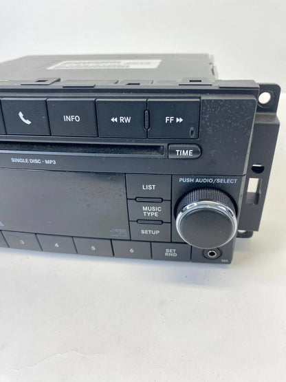 2011 DODGE CALIBER RADIO AUDIO RECEIVER UNIT CD MP3 AUX OEM FACTORY 05091226AD