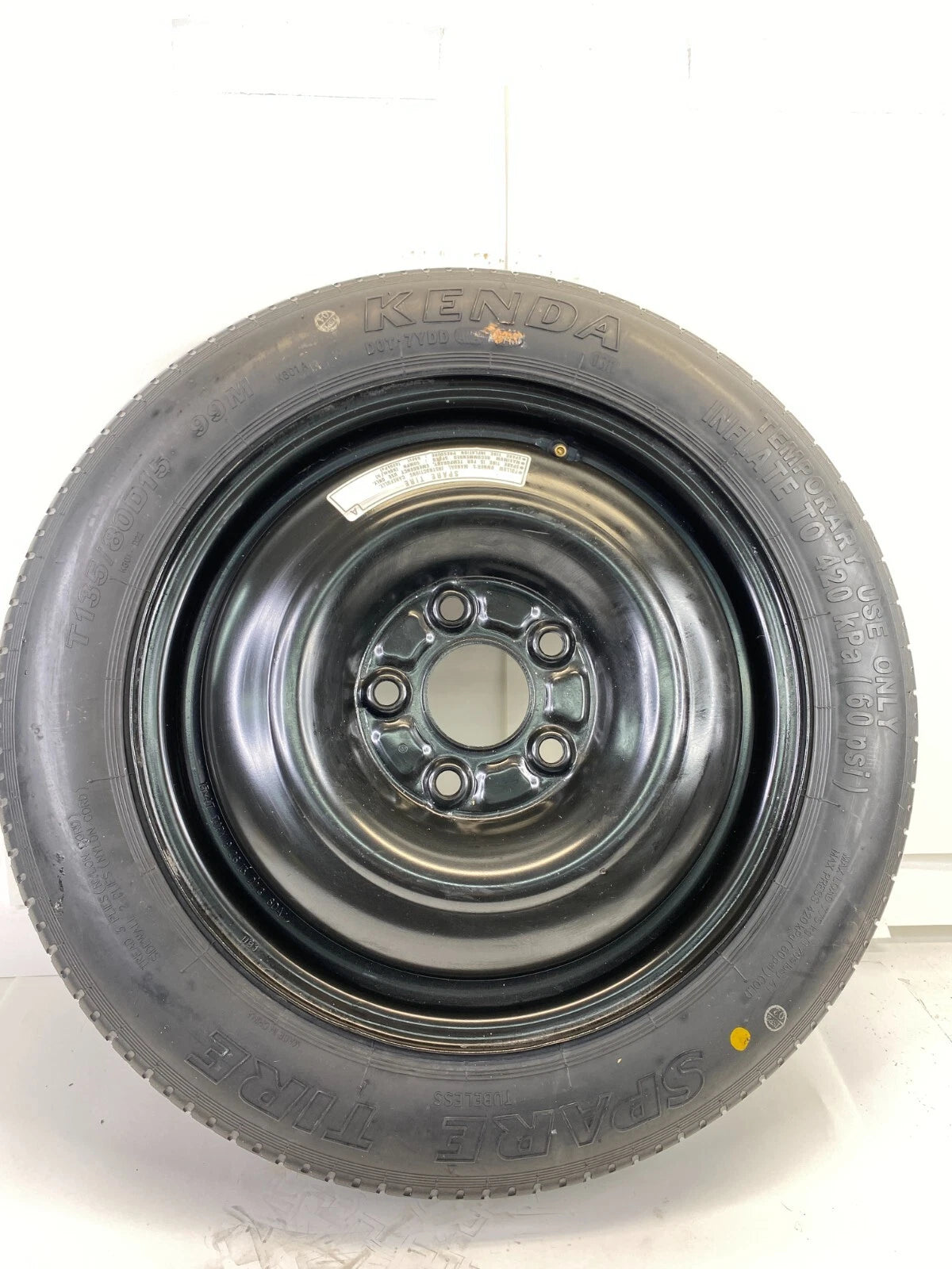 2013-2015 Acura ILX 2010-2015 Honda Civic Spare Tire Compat Donut T135/80D15 15"