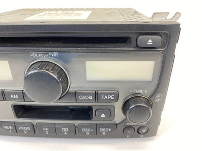 03 04 05 Honda Pilot Radio AM/FM CD Cassette Player Receiver 39100S9VA100 OEM