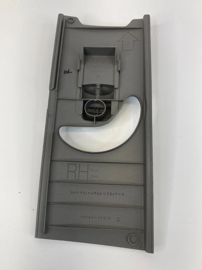 2004-2010 TOYOTA SIENNA FRONT RIGHT SIDE UPPER SEAT BELT ADJUSTENT TRIM COVER