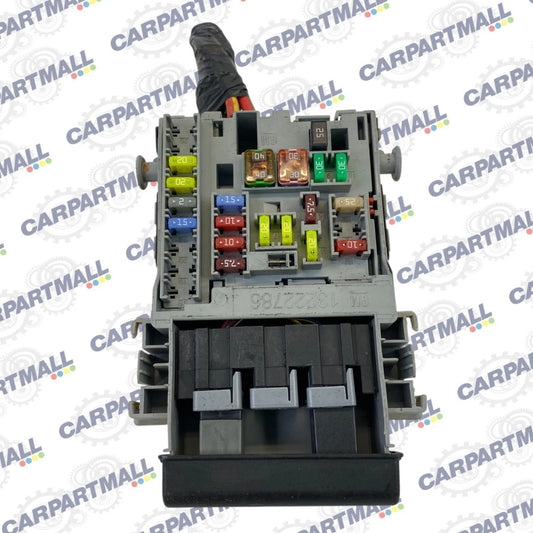 2011-2014 CHEVROLET CRUZE 1.4L L4 A/T INTERIOR DASH FUSE BOX RELAY 13222786 OEM