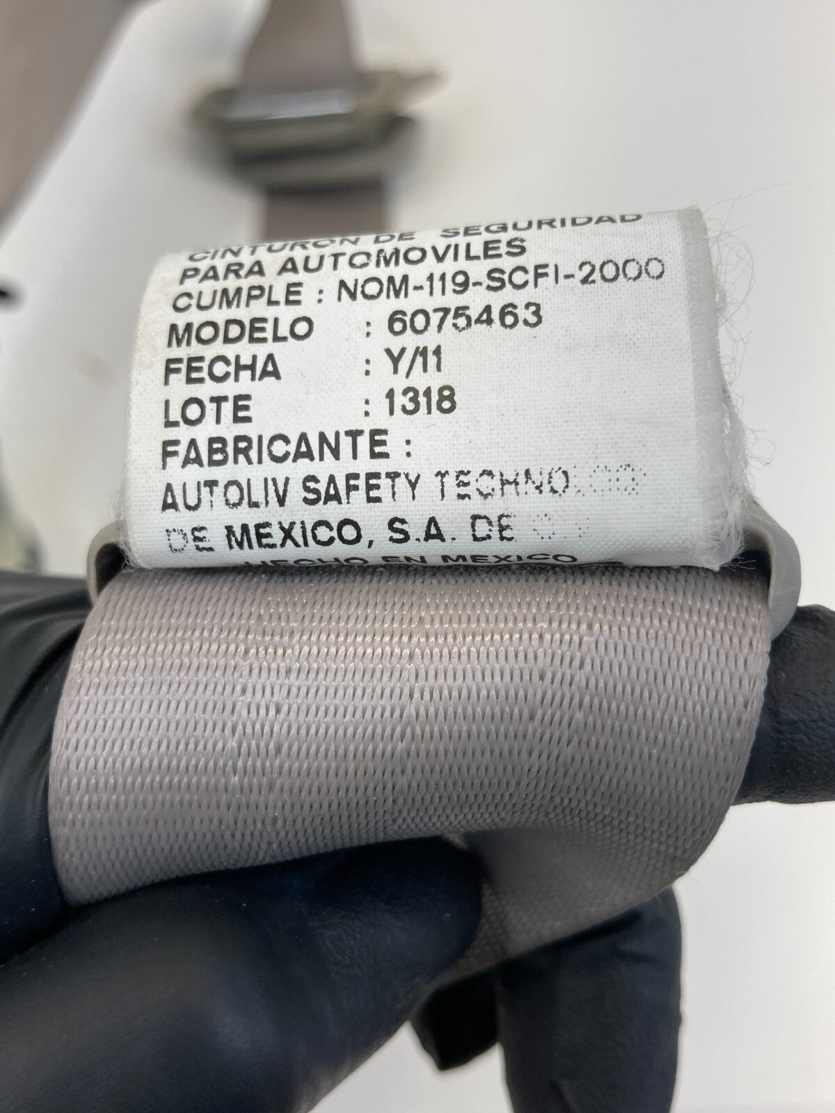 2007-2012 Acura RDX Front Right Passenger Side Seat Belt Retractor Assembly OEM