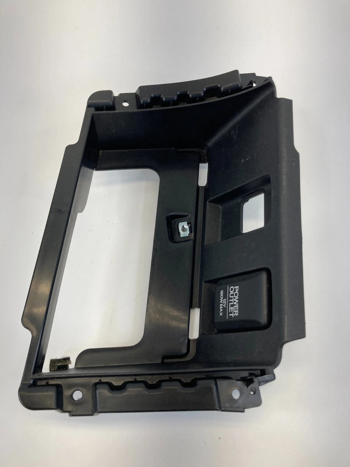 13-15 HONDA CIVIC LX SEDAN CENTER CONSOLE TRAY POWER OUTLET BEZEL 77295-TR6-C0