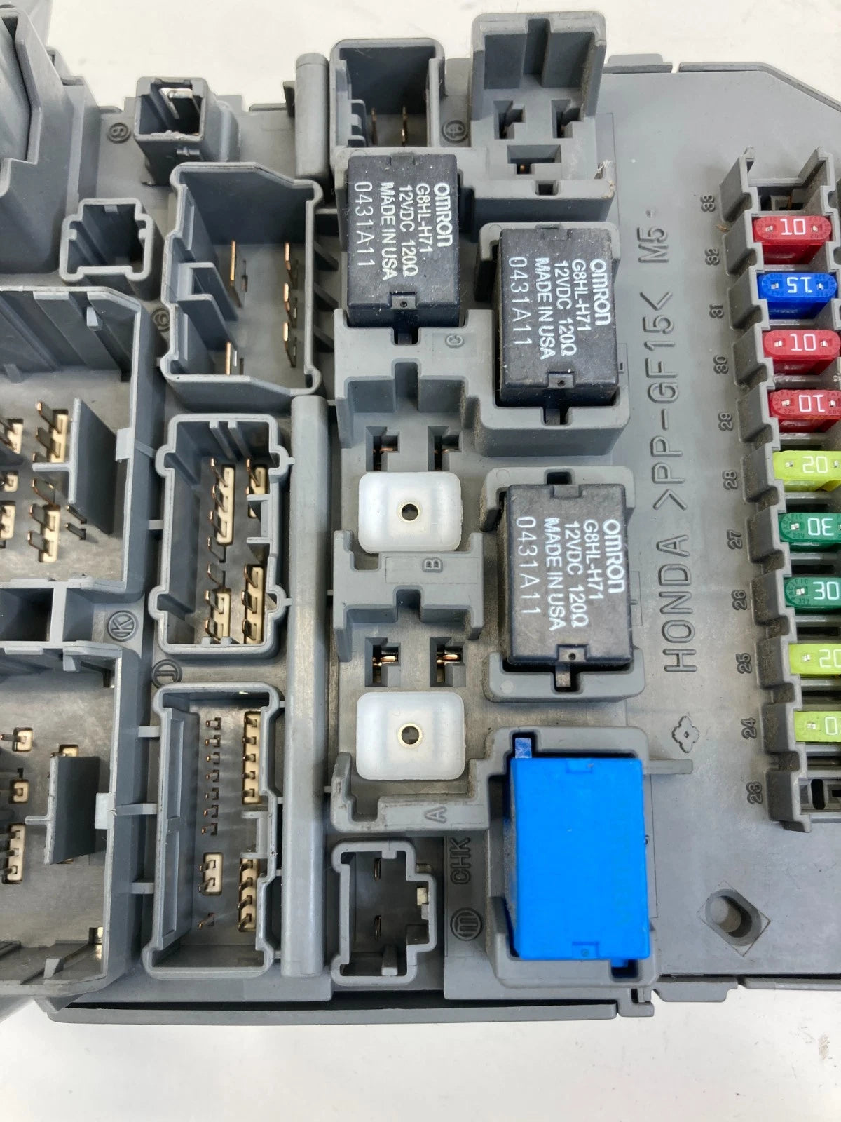 2010-2013 ACURA MDX 3.7L V6 INTERIOR CABIN DASH FUSE BOX RELAY PANEL STX-A01 OEM