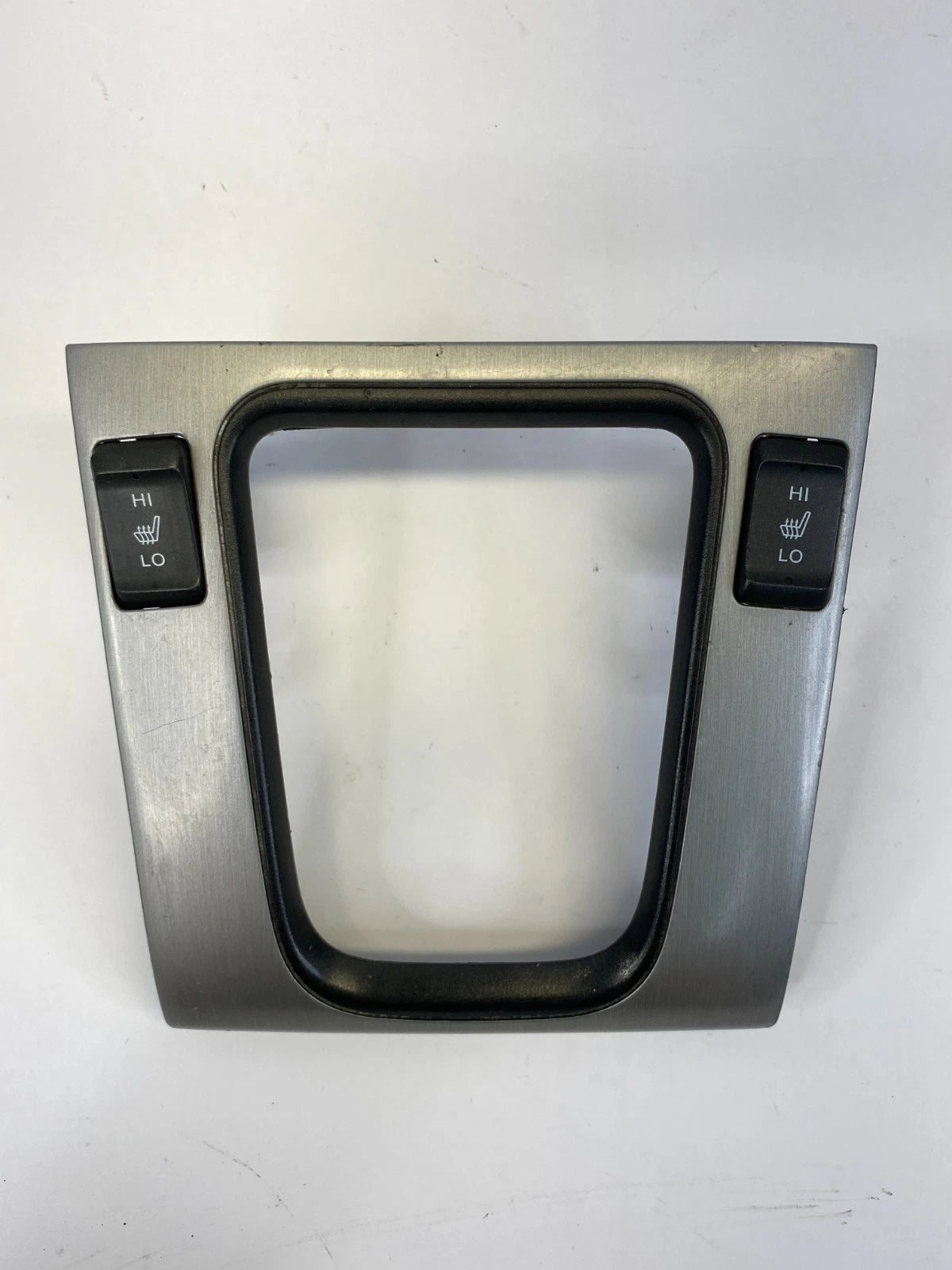 2003-2007 HONDA ACCORD SHIFTER TRIM BEZEL W/ HEATED SEAT SWITCHES OEM FACTORY