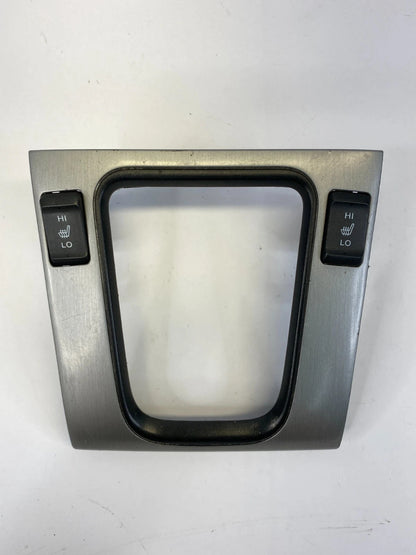 2003-2007 HONDA ACCORD SHIFTER TRIM BEZEL W/ HEATED SEAT SWITCHES OEM FACTORY