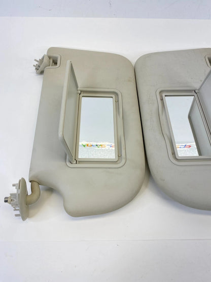 2013-2019 FORD ESCAPE FRONT LEFT & RIGHT SUNVISOR SUN VISOR PAIR W/ MIRROR OEM