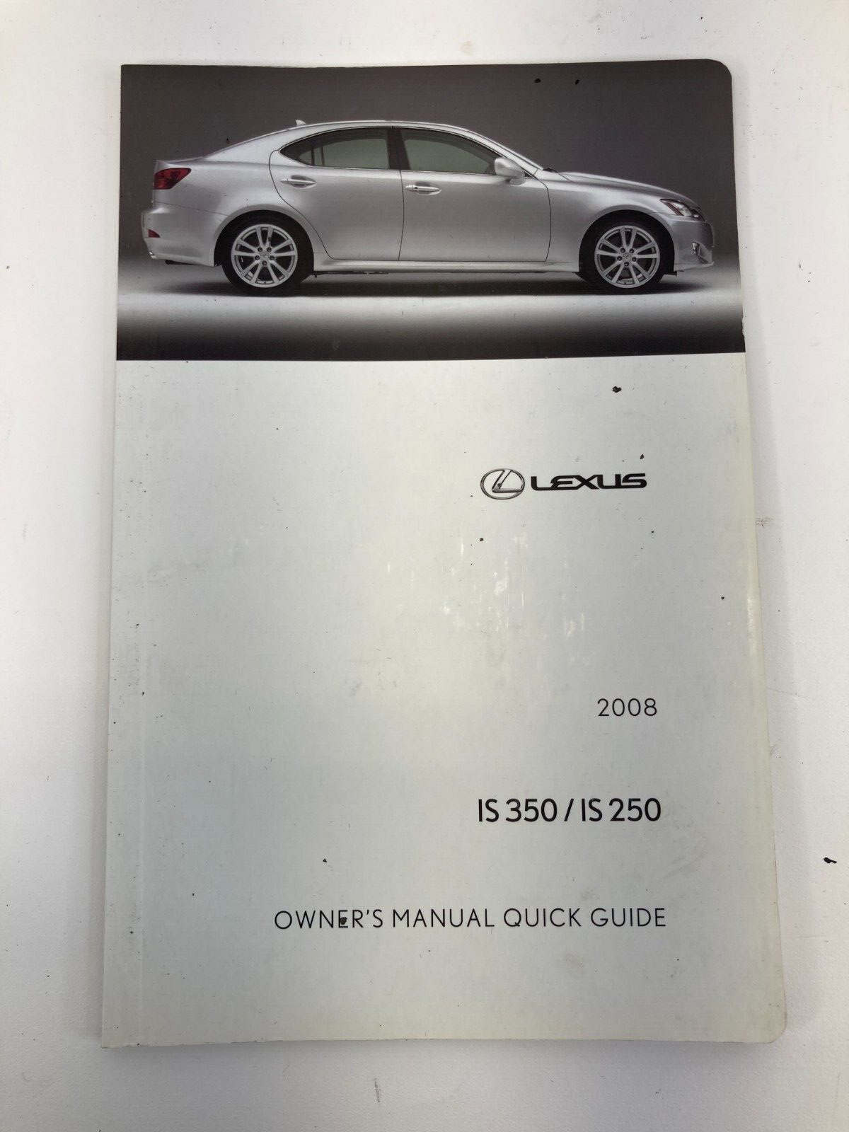 2008 Lexus IS250 Base 2.5L V6 Owner's Owners Manual Guide Book W/ Case OEM