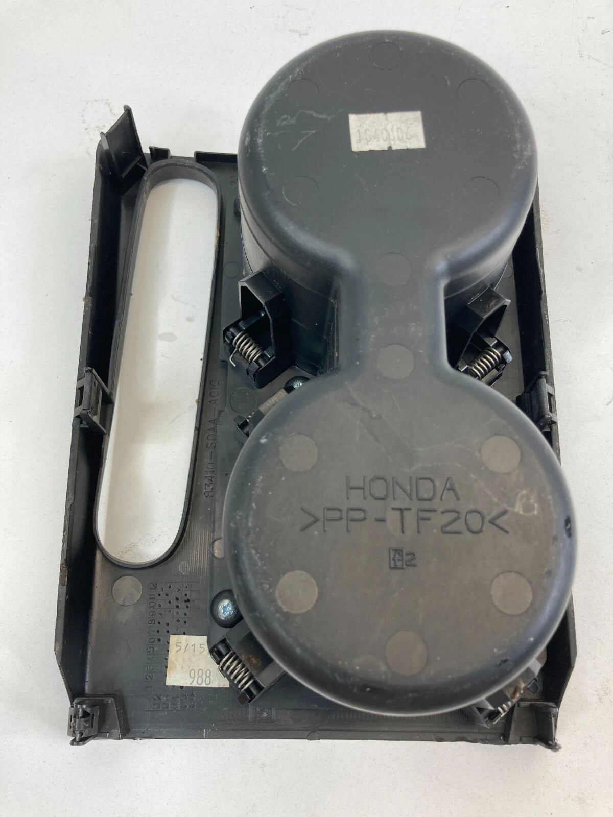 2003-2007 HONDA ACCORD REAR CENTER CONSOLE CUP HOLDER CUPHOLDER 83410-SDAA-A010