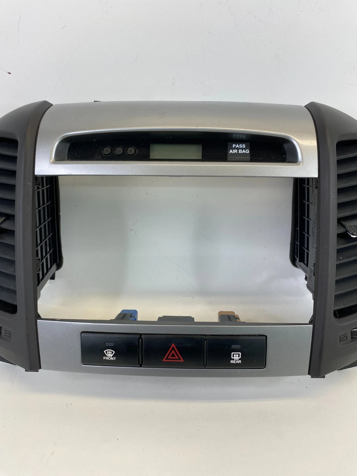 10-12 Hyundai Santa Fe Dash Radio Clock Climate Control Trim Bezel 94520-2B000