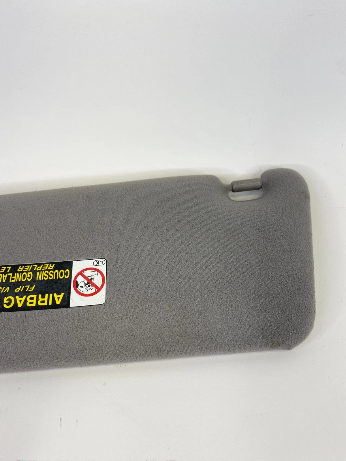 2002 2003 LEXUS ES300 PASSENGER RIGHT SUNVISOR SUN VISOR SHADE RH CLOTH GRAY OEM