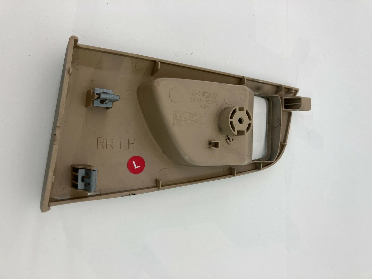 06-08 KIA OPTIMA REAR LEFT INTERIOR DOOR HANDLE COVER BEZEL TRIM 836112G000 OEM
