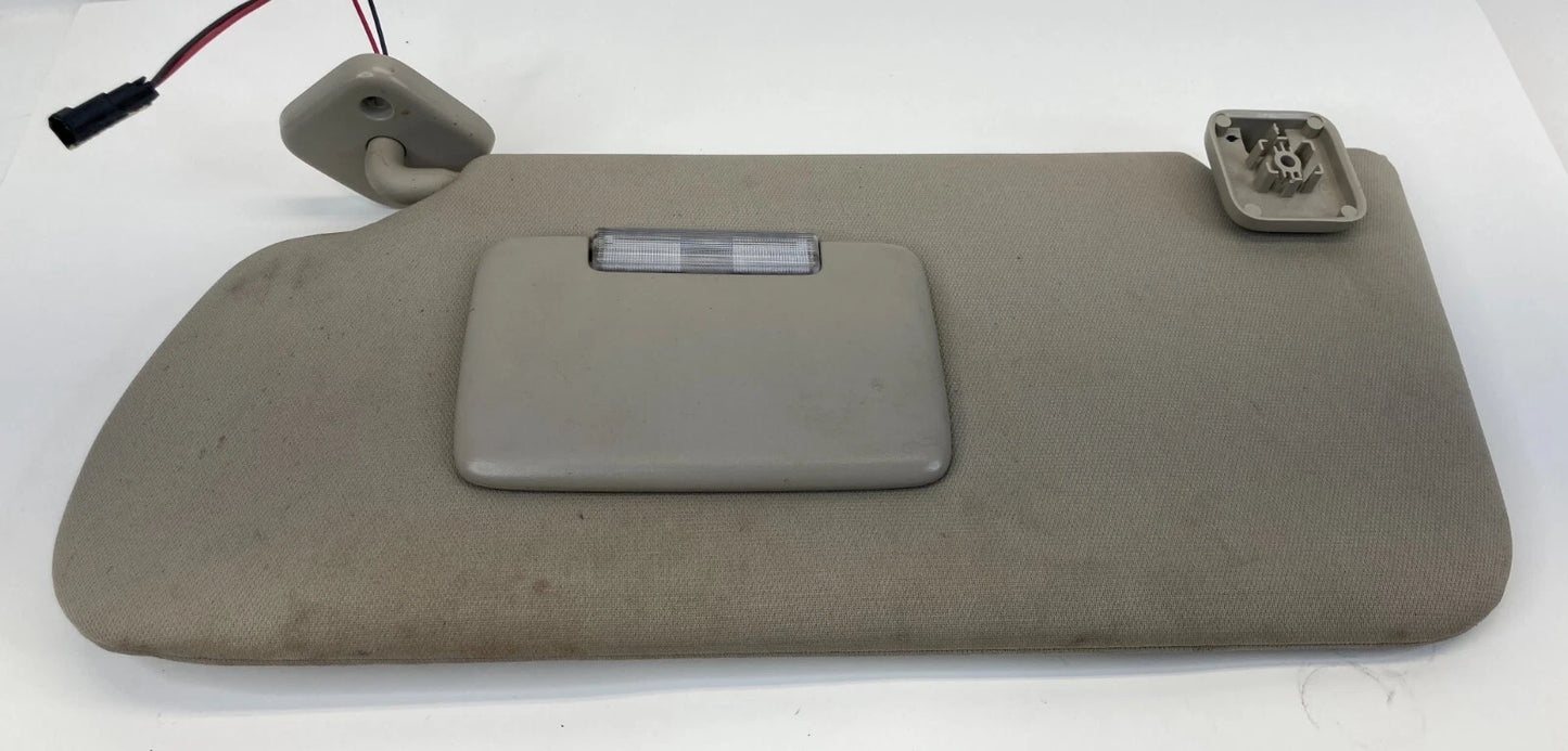 2009-2012 FORD FLEX LEFT & RIGHT SIDE SUN VISOR SHADE SET PAIR W/ MIRROR OEM