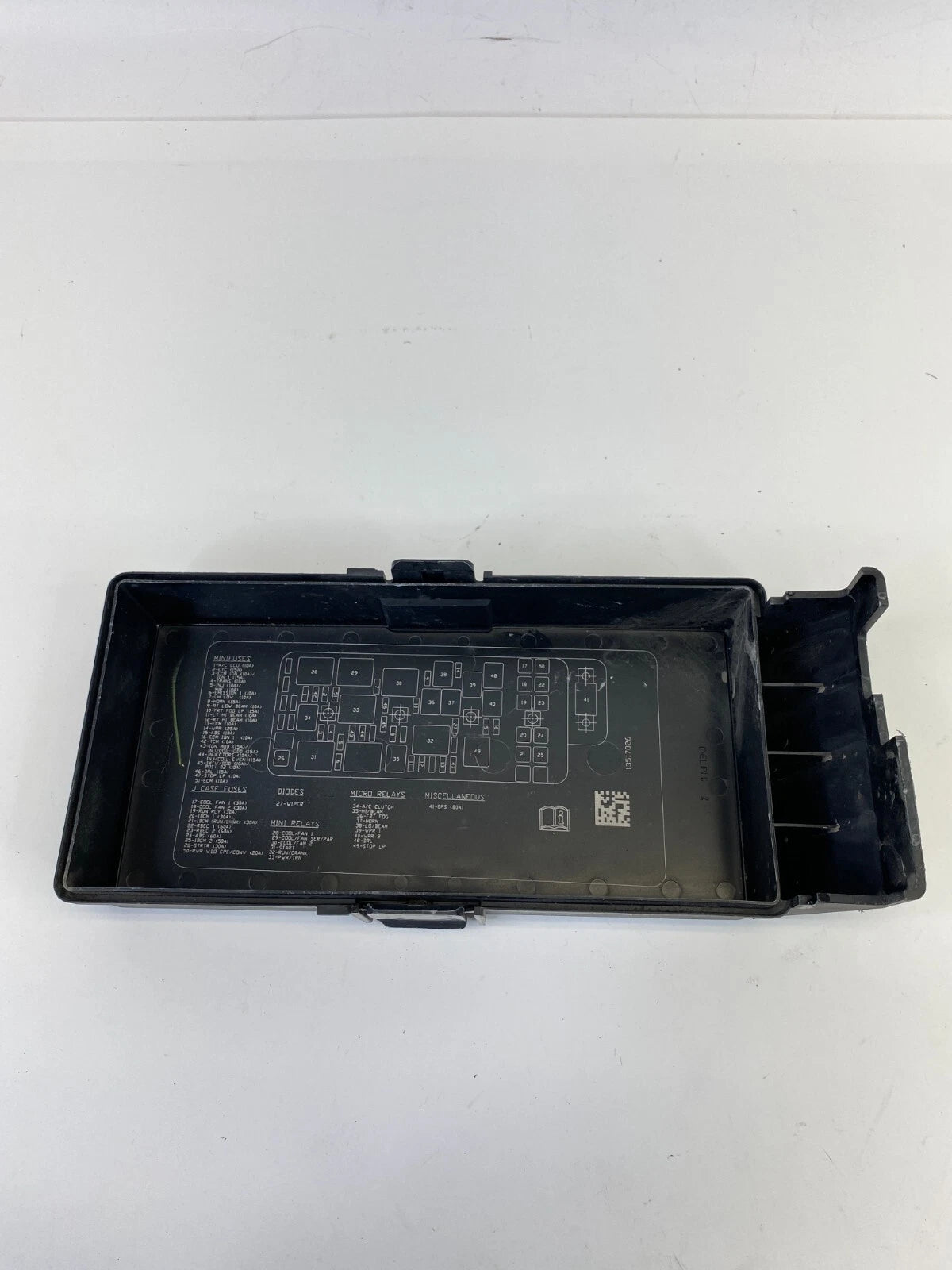 2005-2010 PONTIAC G6 3.5L A/T UNDER HOOD FUSE BOX COVER LID CAP 13517826 OEM