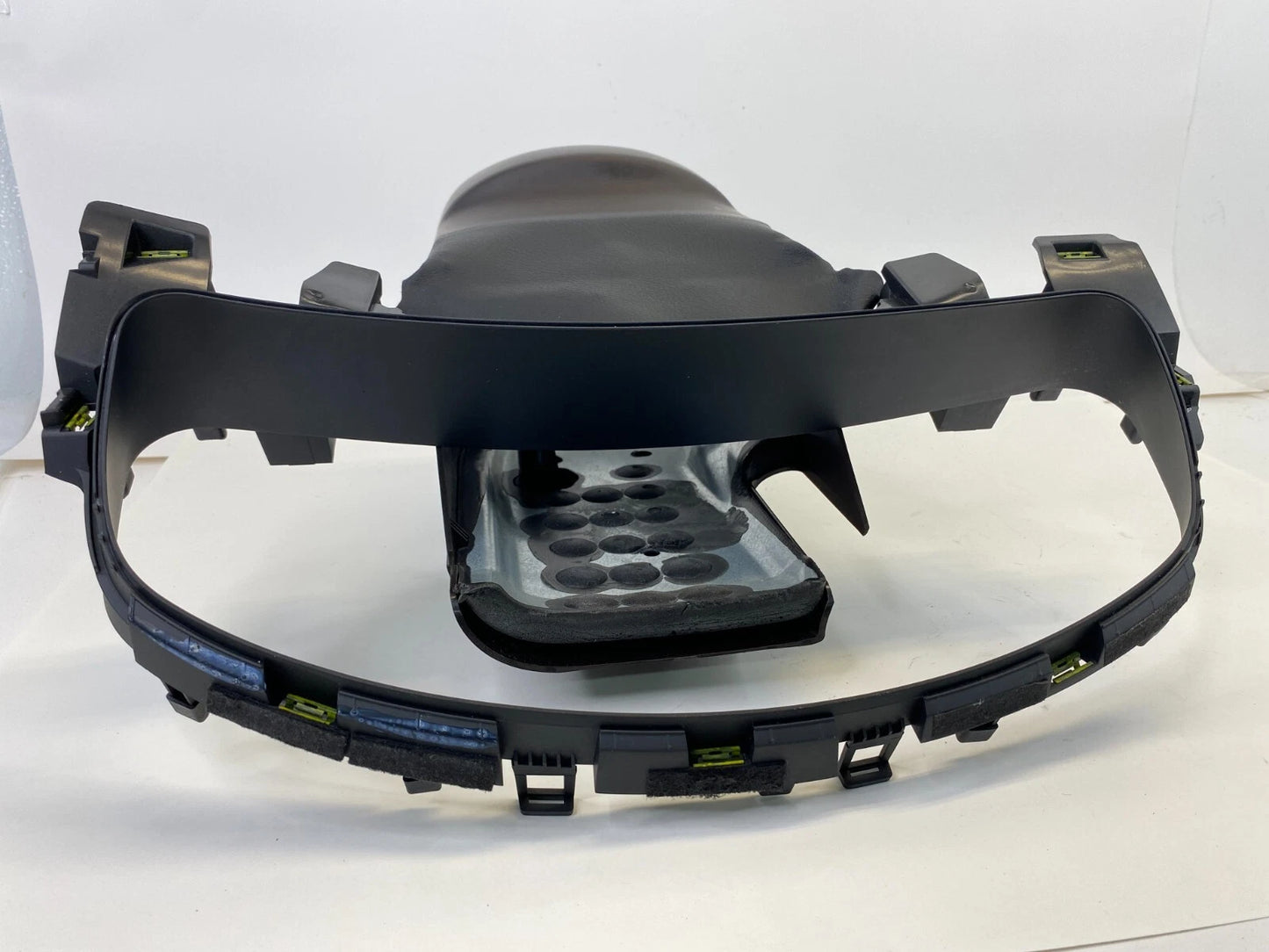 2011-2017 VW TOUAREG CLUSTER SPEEDOMETER BEZEL W/ STEERING COLUMN COVER TRIM OEM