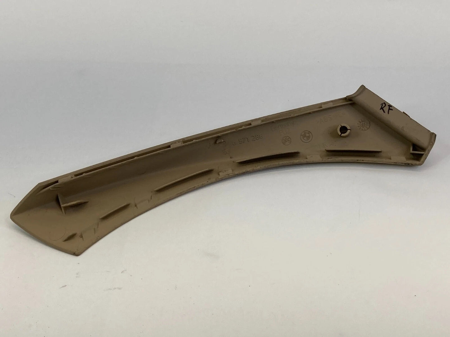 2006 BMW 330I FRONT RIGHT INNER INTERIOR DOOR PULL HANDLE COVER TRIM 6971288 OEM