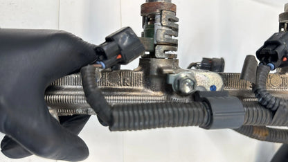 2006-2013 LEXUS IS250 ENGINE RIGHT SIDE FUEL RAIL W/ INJECTOR INJECTORS SET OEM