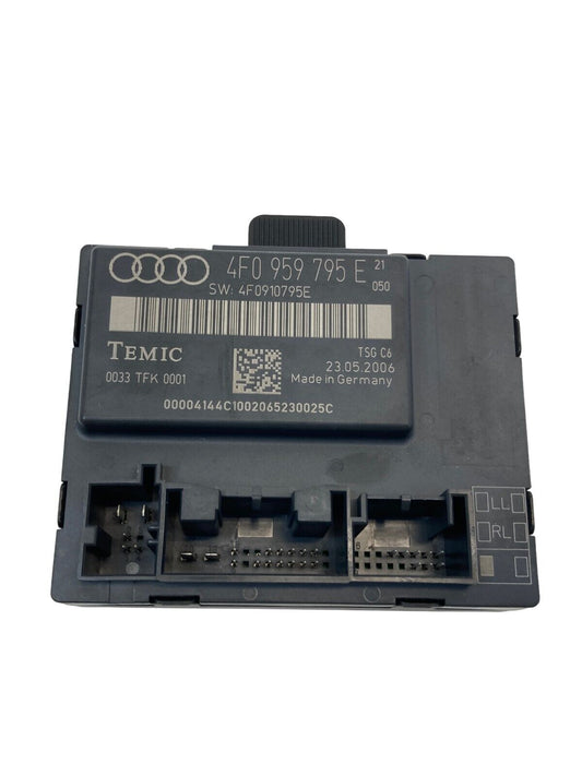 2006 2007 Audi A6 Quattro Rear Left Side Door Control Module 4F0-959-795-E OEM