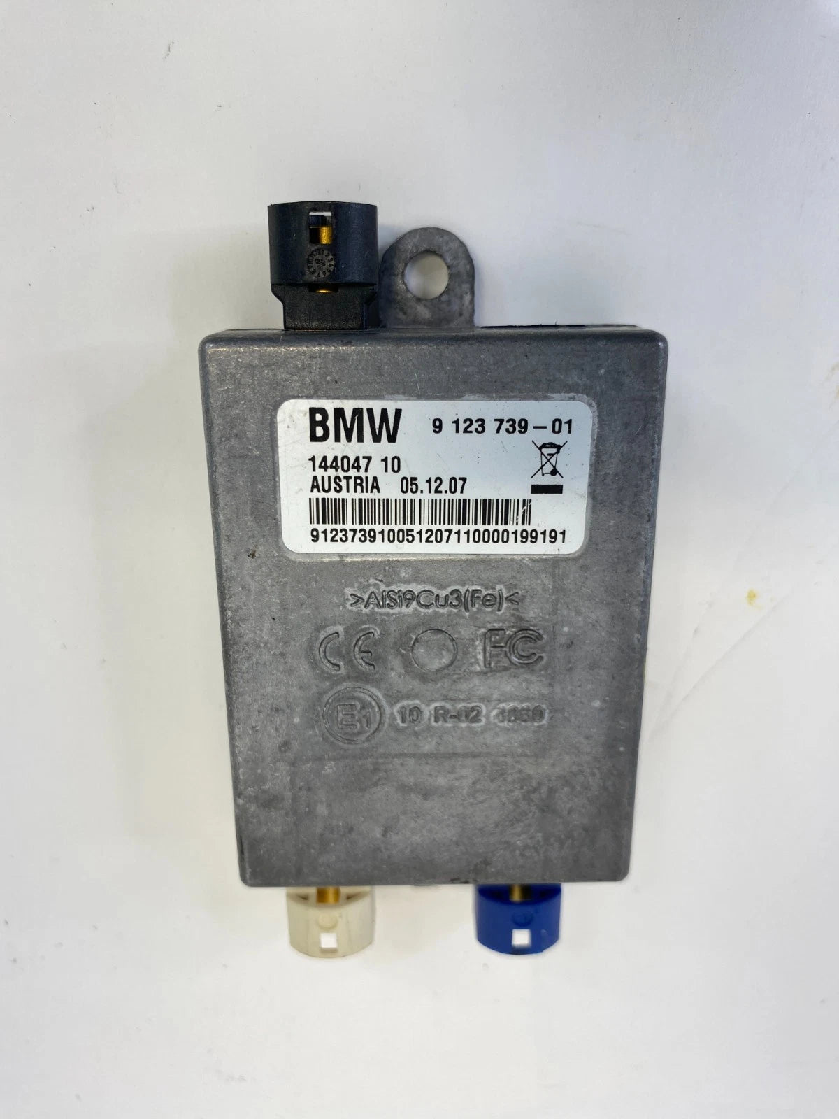 2007 2008 BMW 328XI USB INTERFACE HUB ADAPTER CONTROL MODULE UNIT 9123739-01 OEM
