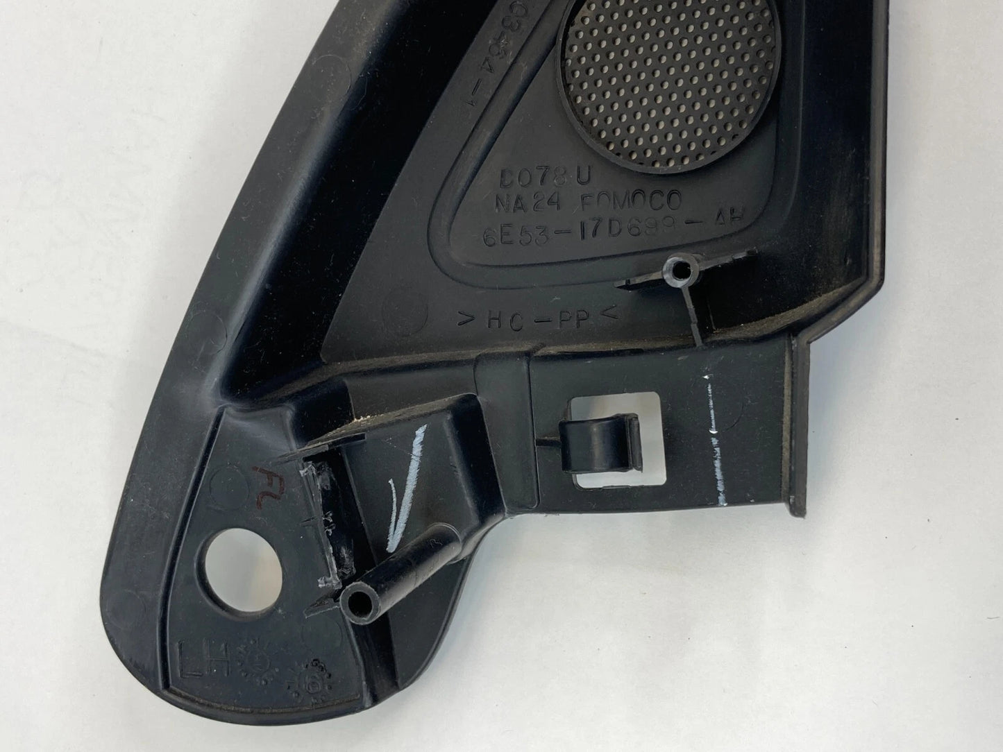 2006-2012 FORD FUSION FRONT LEFT SIDE TWEETER COVER BEZEL TRIM 6E53-17D699 OEM