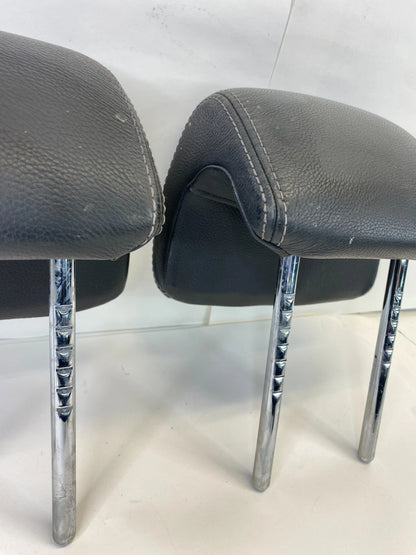 2003-2011 SAAB 9-3 SEDAN FRONT LEFT & RIGHT SEAT HEADREST SET DRIVER & PASSENGER