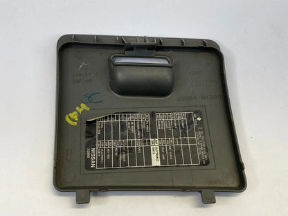 02-06 NISSAN ALTIMA 04-08 MAXIMA DASH FUSE BOX COVER LID DOOR OEM 68964-8J000