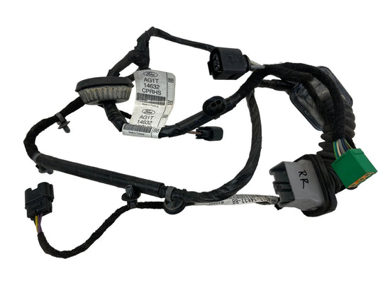 10-12 FORD TAURUS REAR RIGHT SIDE DOOR WIRING CABLE WIRE HARNESS AG1T-14632-BB