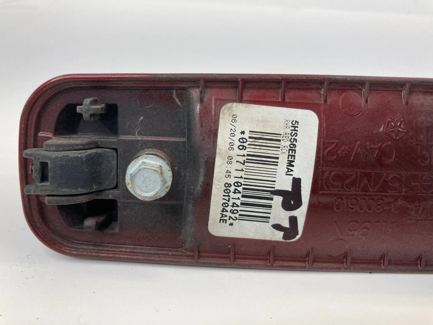 2005-2007 JEEP GRAND CHEROKEE REAR RIGHT SIDE EXTERIOR DOOR HANDLE 5HS56TRMA OEM